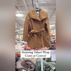 Tahari CREAm Wrap Coat (Costco Version) XXL